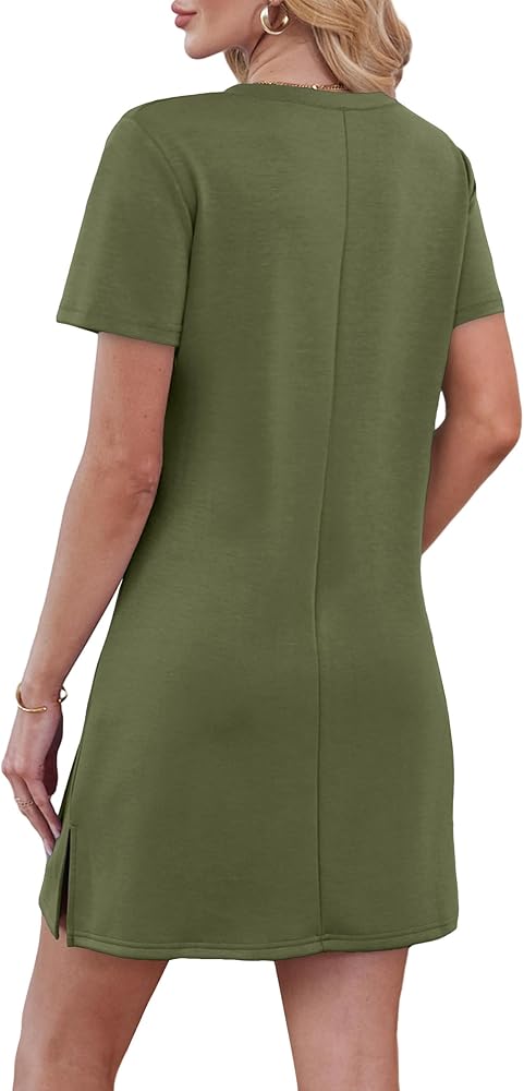 RUMIA Summer Casual Dresses for Women 2025 Mini Vacation Dress V RUMIA Summer Casual Dresses for Women 2025 Mini Vacation Dress V